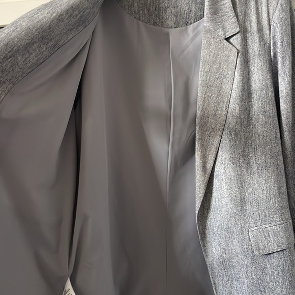 BCBGeneration Women’s Heather Gray Boyfriend Blazer Suit Jacket - Size Medium - Picture 5 of 5